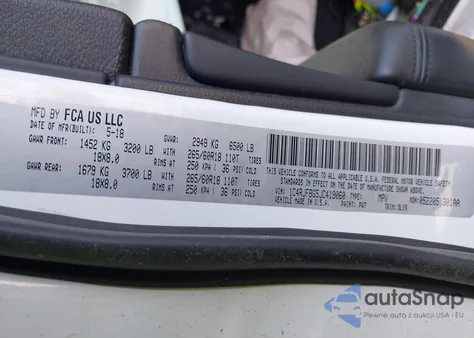 2018 Jeep Grand Cherokee Limited 4X4 from USA, damaged, VIN 1C4RJFBG5JC419060